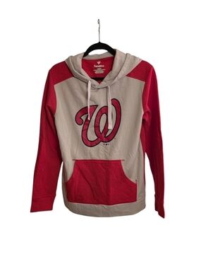 ​NWT Fanatics Washington Nationals Colorblock Pullover Hoodie Small